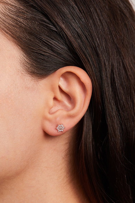 Heliophilia Silver Pendientes de Plata de Ley 925 en Rosa ELKAB92275R Heliophilia Silver Pendientes de Plata de Ley 925 en Rosa ELKAB92275R